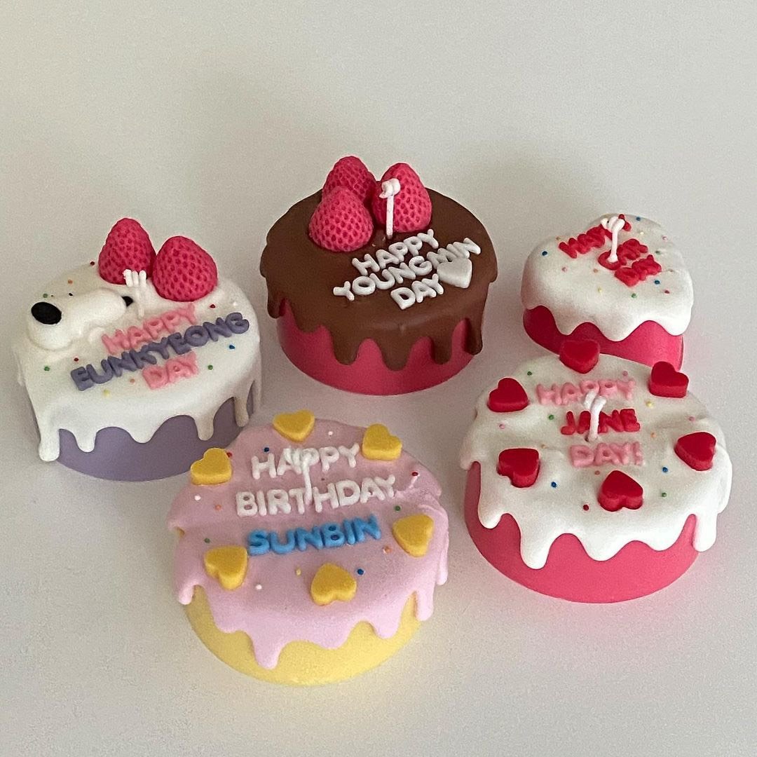 Cake Candle Workshop Materials