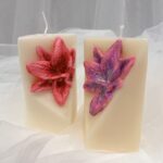 Romantic Lily Floral Candle – Unique Gift for Girlfriend, Wife or Best Friend