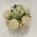 Flower Candle Vase – Handmade Soy Wax Bunny/Bear/Chicken Blossom (Customisable)