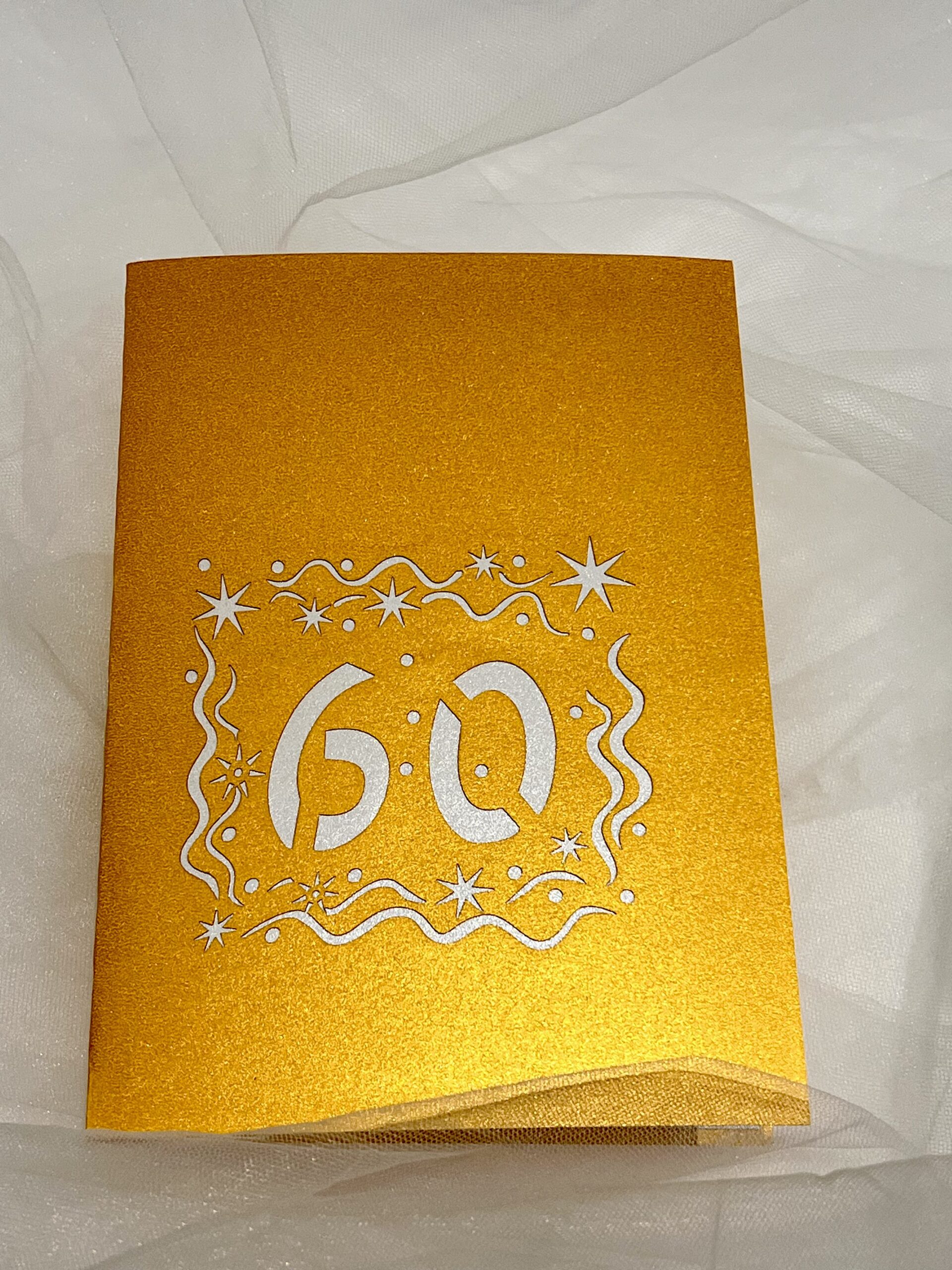60th Birthday Celebration 3D Pop-Up Card – Because Sixty Years Deserves More Than an Ordinary Card - Image 4