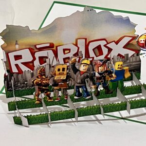 roblox greeting card for who love roblox