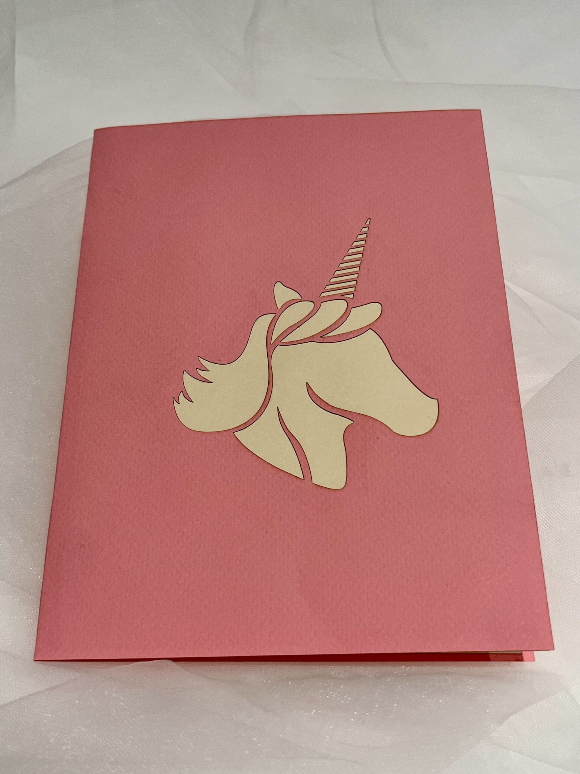 Unicorn Pop-Up Greeting Card – A Magical Gift for Children Who Love Unicorns - Image 2