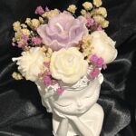 🌸 Mini Scented Flower Candle Vase