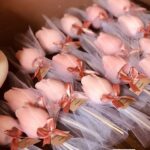 Tulip Flower Candle Party Favours NZ | Personalised Soy Wax Wedding Favours