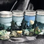 Ocean Whisper Bottle Candle – A Piece of the Sea, Captured in Light