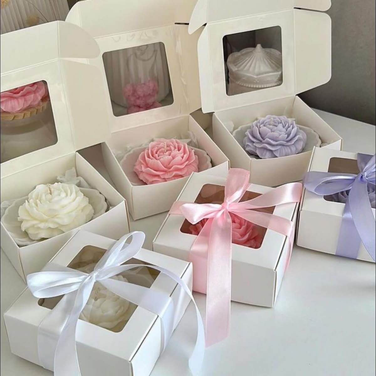Personalised Peony Flower Candle NZ | Keepsake Party Favours & Gift Ideas - Image 5