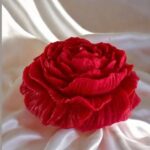 Personalised Peony Flower Candle NZ | Keepsake Party Favours & Gift Ideas