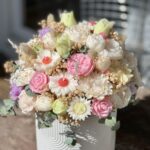 scented flower candle bouquet handmade luxury gift arrangement