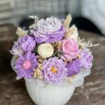 luxury scented candle bouquet for special occasion gift